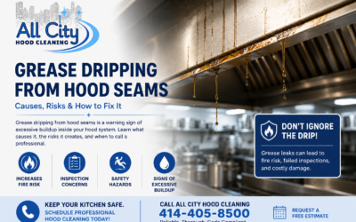 Grease Dripping From Hood Seams: Causes, Risks, and How to Fix It