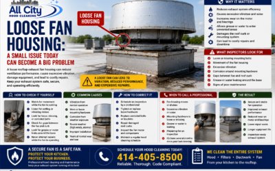 Loose Fan Housing: Why a Loose Rooftop Exhaust Fan Should Be Repaired Promptly