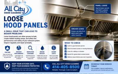 Loose Hood Panels: Why They Shouldn’t Be Ignored in Your Commercial Kitchen